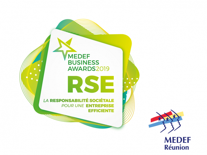 Visuel des MEDEF BUSINESS AWARDS 2019 La Réunion